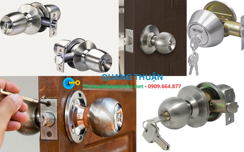 Dịch vụ sửa khóa cửa phòng tại quận 6 - Quang Thuận